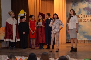 Посвящение первокурсников в студенты. Фото