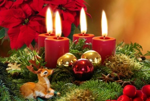 Merry Christmas! Fröhliche Weihnachten! Joyeux Noël!